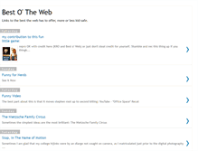 Tablet Screenshot of bestotheweb.blogspot.com
