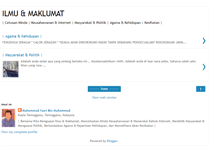 Tablet Screenshot of ilmumaklumat.blogspot.com