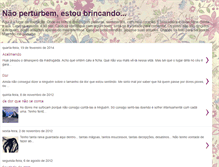 Tablet Screenshot of naomeperturbem.blogspot.com