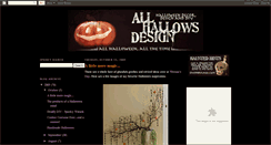 Desktop Screenshot of allhallowsdesign.blogspot.com