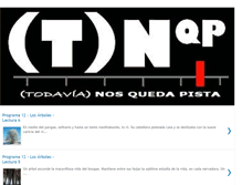 Tablet Screenshot of nosquedapista.blogspot.com