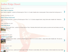 Tablet Screenshot of amberridgedesert.blogspot.com