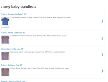 Tablet Screenshot of mybabybundle.blogspot.com
