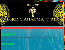 Tablet Screenshot of mahatma-t-rex.blogspot.com