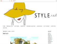 Tablet Screenshot of ohmystyleista.blogspot.com