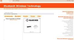 Desktop Screenshot of bluetooth-wireless-technology1.blogspot.com