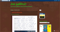 Desktop Screenshot of 34sd127.blogspot.com