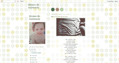 Desktop Screenshot of jironesdeexistencia.blogspot.com