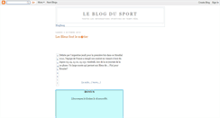 Desktop Screenshot of blogsportcenter.blogspot.com