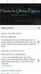 Mobile Screenshot of hastalaultimapagina.blogspot.com