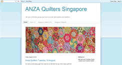 Desktop Screenshot of anzaquilters.blogspot.com