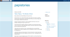 Desktop Screenshot of papistories.blogspot.com