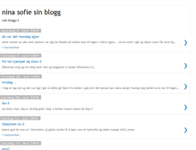 Tablet Screenshot of ninasofiegystad.blogspot.com