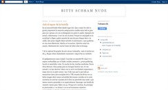 Desktop Screenshot of bitty-schram-nude.blogspot.com