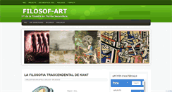 Desktop Screenshot of filosoart.blogspot.com