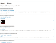 Tablet Screenshot of hewittfilms.blogspot.com