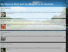 Tablet Screenshot of mynameismomandmydaughterisanalcoholic.blogspot.com