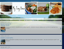 Tablet Screenshot of mytinyoven.blogspot.com