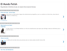 Tablet Screenshot of elmundofetish.blogspot.com