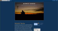 Desktop Screenshot of midwestbirder.blogspot.com
