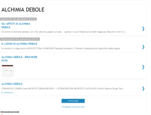 Tablet Screenshot of alchimiadebole.blogspot.com