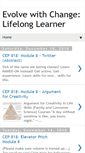 Mobile Screenshot of evolvewithchange.blogspot.com