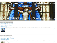 Tablet Screenshot of finnish-churches.blogspot.com