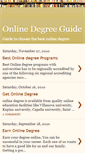 Mobile Screenshot of onlinedegreeguid.blogspot.com