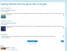 Tablet Screenshot of gettingstartedwiththegamewarofangels.blogspot.com