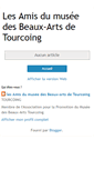 Mobile Screenshot of amisdumusebeauxartsdetourcoing.blogspot.com