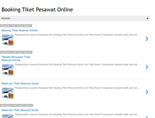 Tablet Screenshot of bookingtiketpesawat-online.blogspot.com