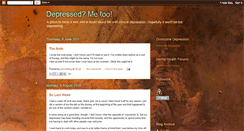 Desktop Screenshot of depressedmetoo.blogspot.com