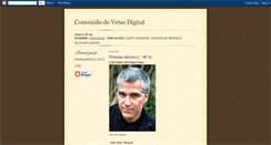 Desktop Screenshot of contenidovetas.blogspot.com