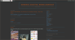 Desktop Screenshot of genericdigitalworksurface.blogspot.com