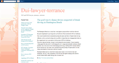 Desktop Screenshot of dui-lawyer-torrance.blogspot.com