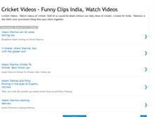 Tablet Screenshot of cricket2cricket.blogspot.com