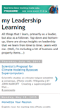 Mobile Screenshot of myleadingleads.blogspot.com