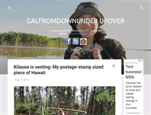 Tablet Screenshot of galfromdownunder.blogspot.com
