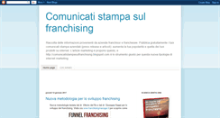 Desktop Screenshot of comunicatistampasulfranchising.blogspot.com
