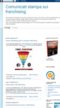 Mobile Screenshot of comunicatistampasulfranchising.blogspot.com