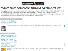 Tablet Screenshot of cosmostimescosmologyseti.blogspot.com