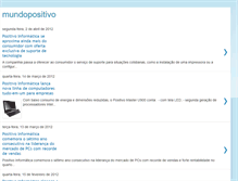 Tablet Screenshot of mundopositivop.blogspot.com