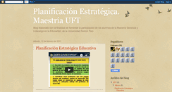 Desktop Screenshot of magister-maestriauftplanifestrat.blogspot.com