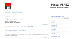 Desktop Screenshot of pascalpereznet.blogspot.com