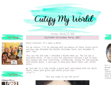 Tablet Screenshot of cutifymyworld.blogspot.com