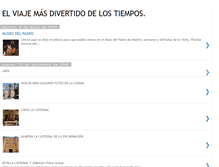 Tablet Screenshot of elviajesjm.blogspot.com