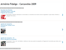 Tablet Screenshot of carcavelos09.blogspot.com