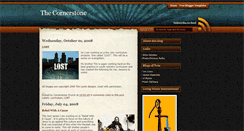 Desktop Screenshot of cornerstonecofc.blogspot.com