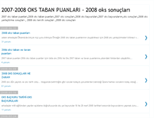 Tablet Screenshot of 20072008okstabanpuanlari.blogspot.com
