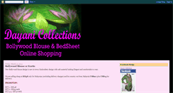 Desktop Screenshot of dayanicollections.blogspot.com